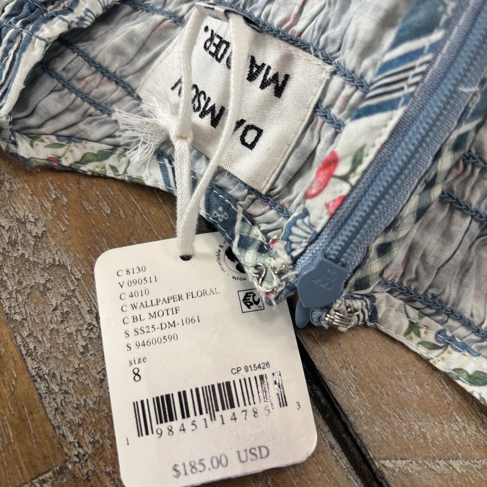 Damson Madder 'Becca' Bubble Mini in Wallpaper Floral (NWT) - Picture 10 of 10